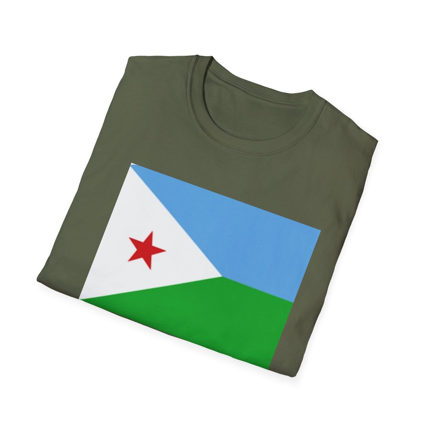 Unisex Softstyle T-Shirt -- Djibouti
