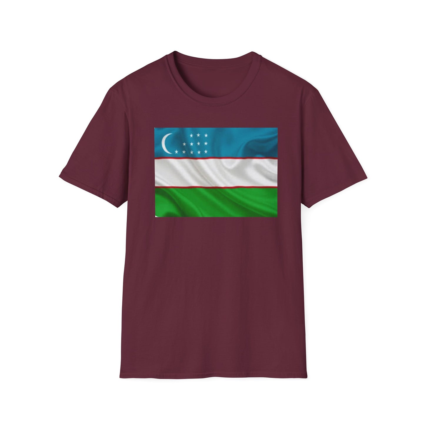 Unisex Softstyle T-Shirt -- Uzbekistan