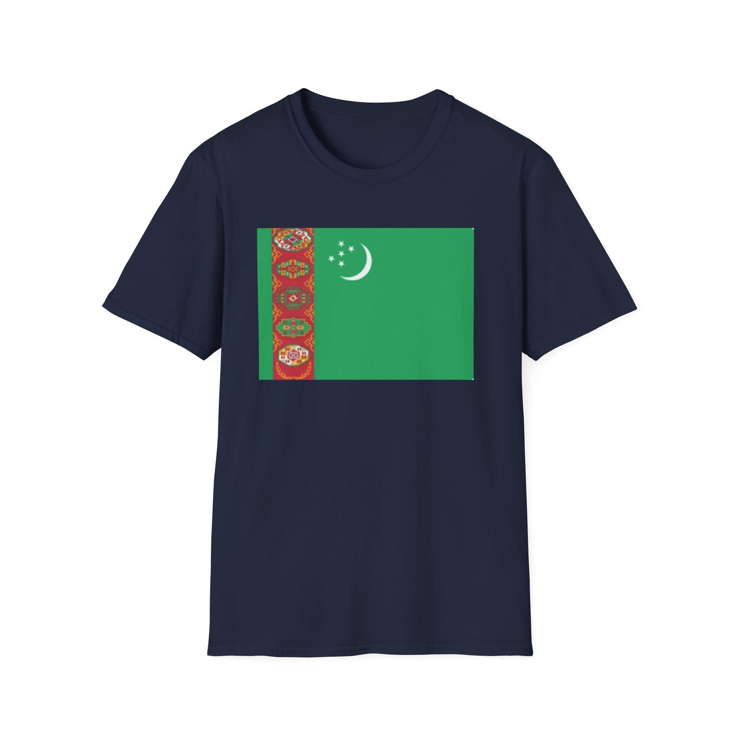Unisex Softstyle T-Shirt -- Turkmenistan