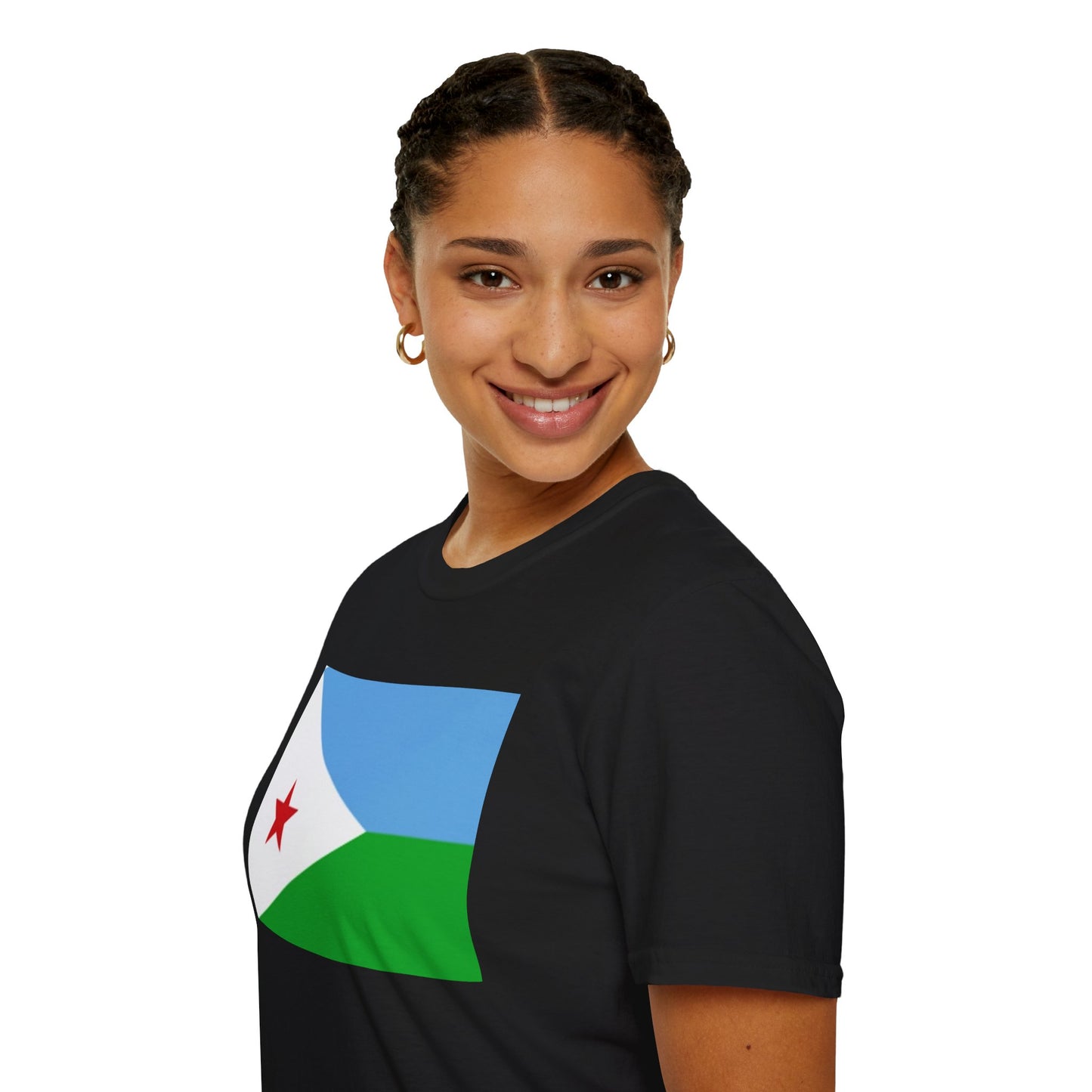 Unisex Softstyle T-Shirt -- Djibouti