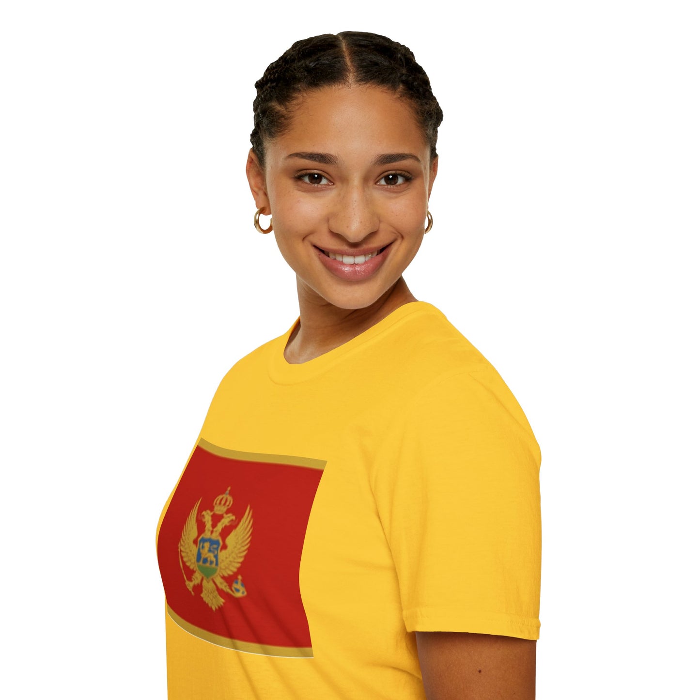 Unisex Softstyle T-Shirt -- Montenegro
