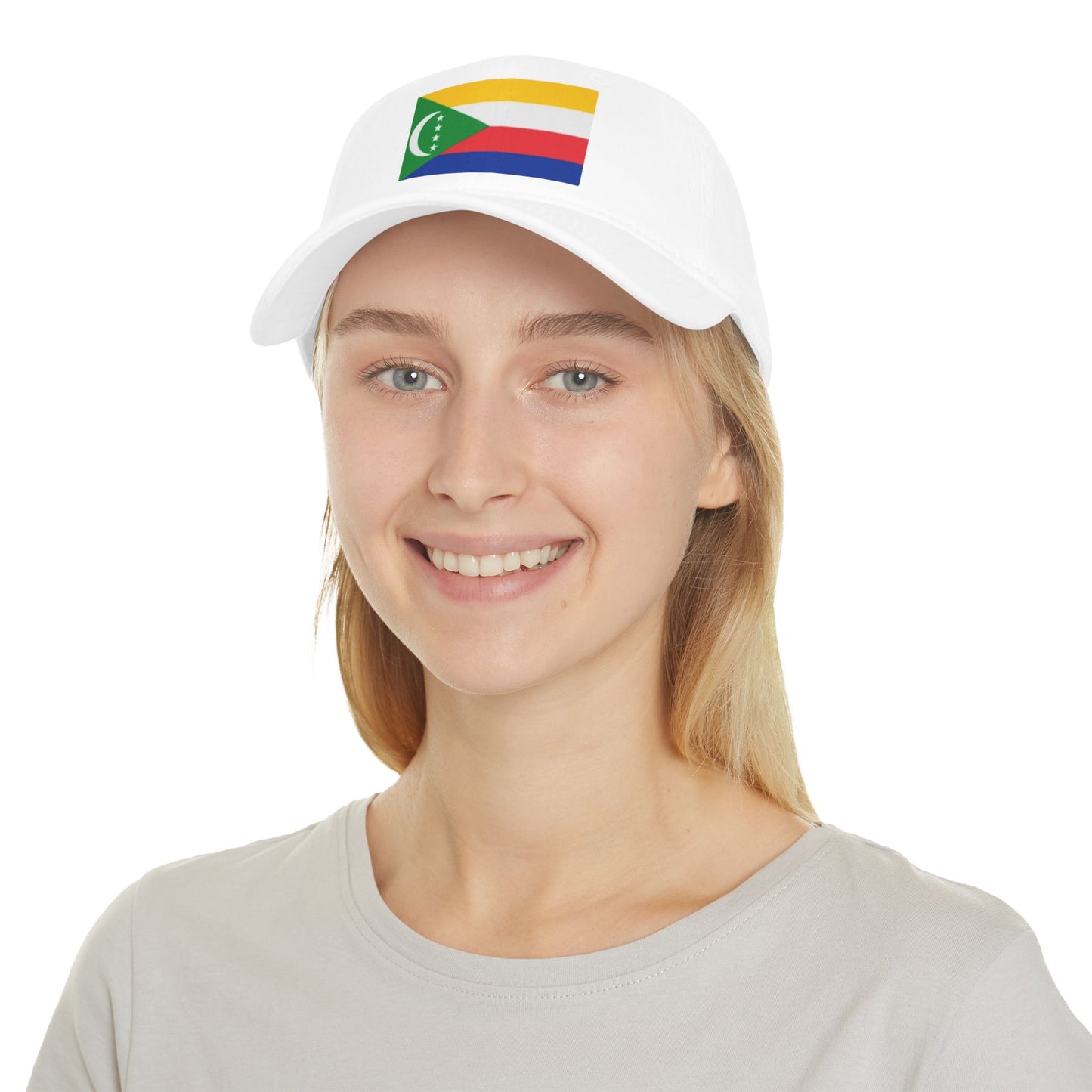Low Profile Baseball Cap -- Comoros