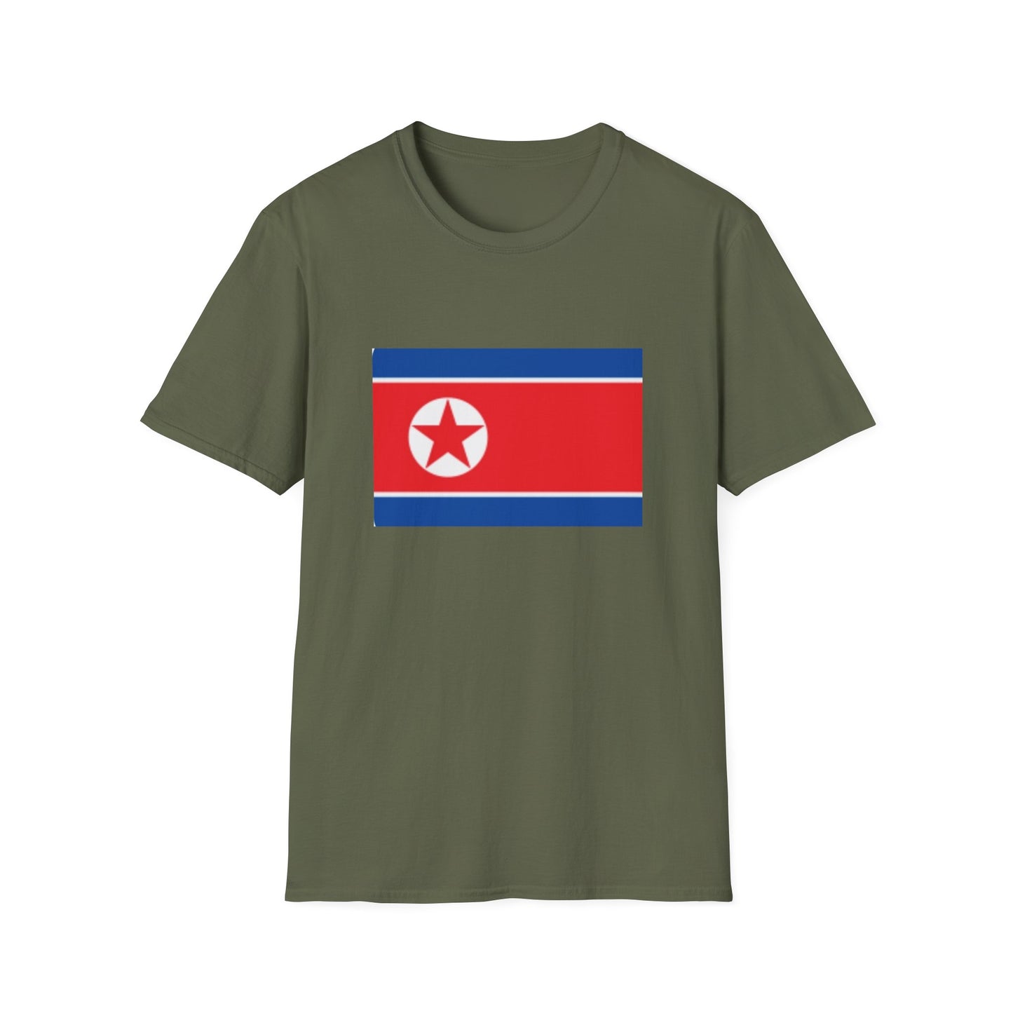 Unisex Softstyle T-Shirt -- North Korea