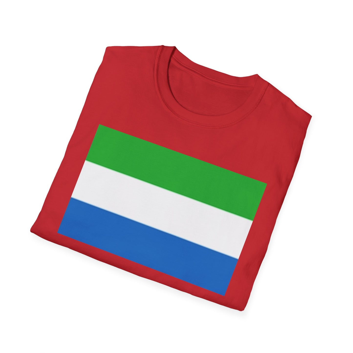 Unisex Softstyle T-Shirt -- Sierra Leone