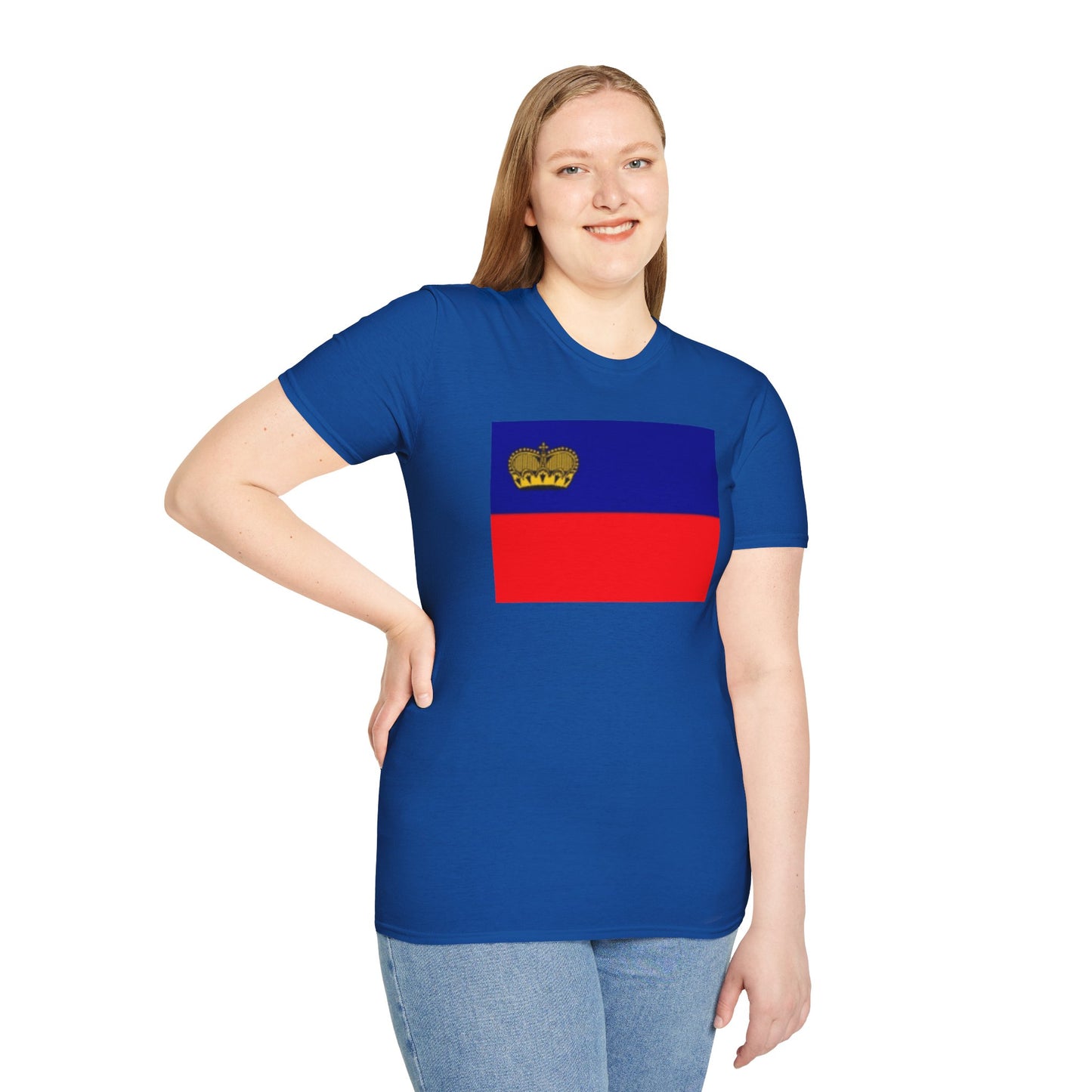 Unisex Softstyle T-Shirt -- Liechtenstein