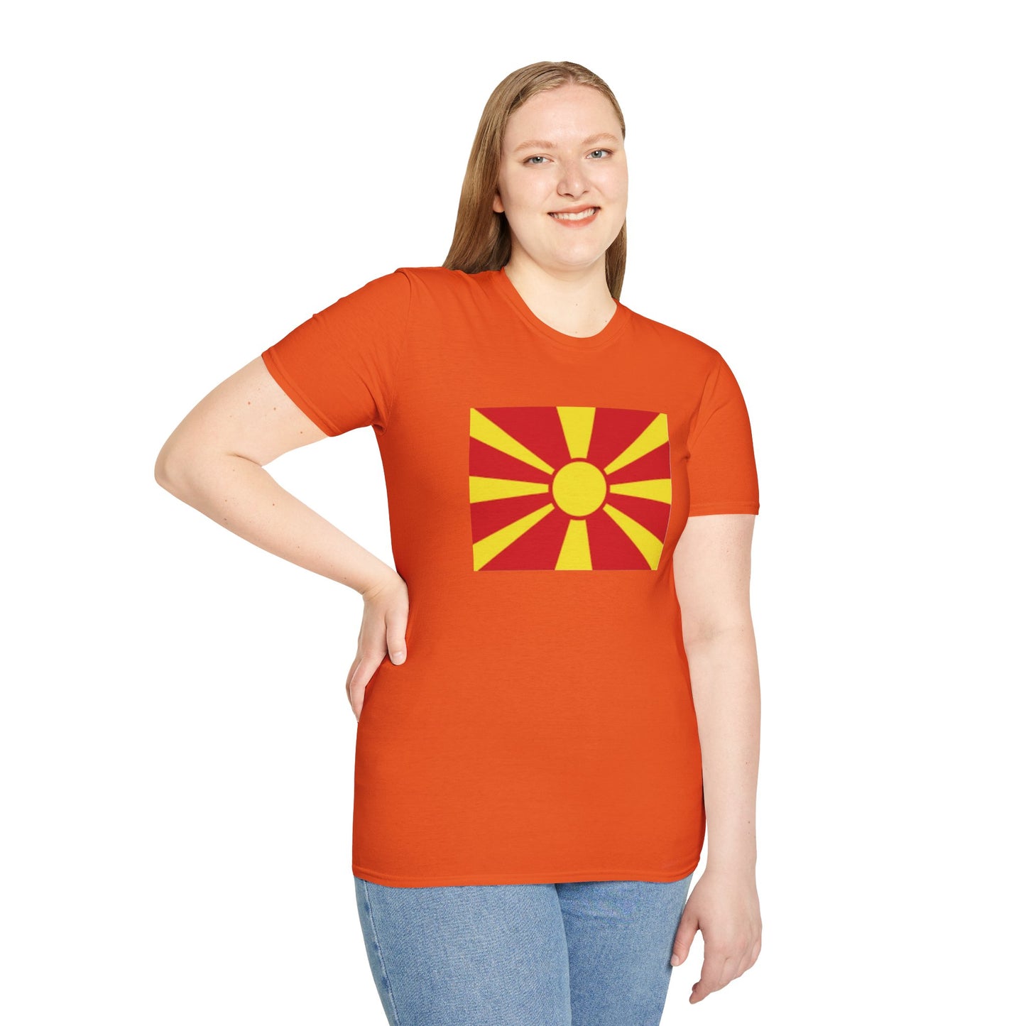 Unisex Softstyle T-Shirt -- North Macedonia