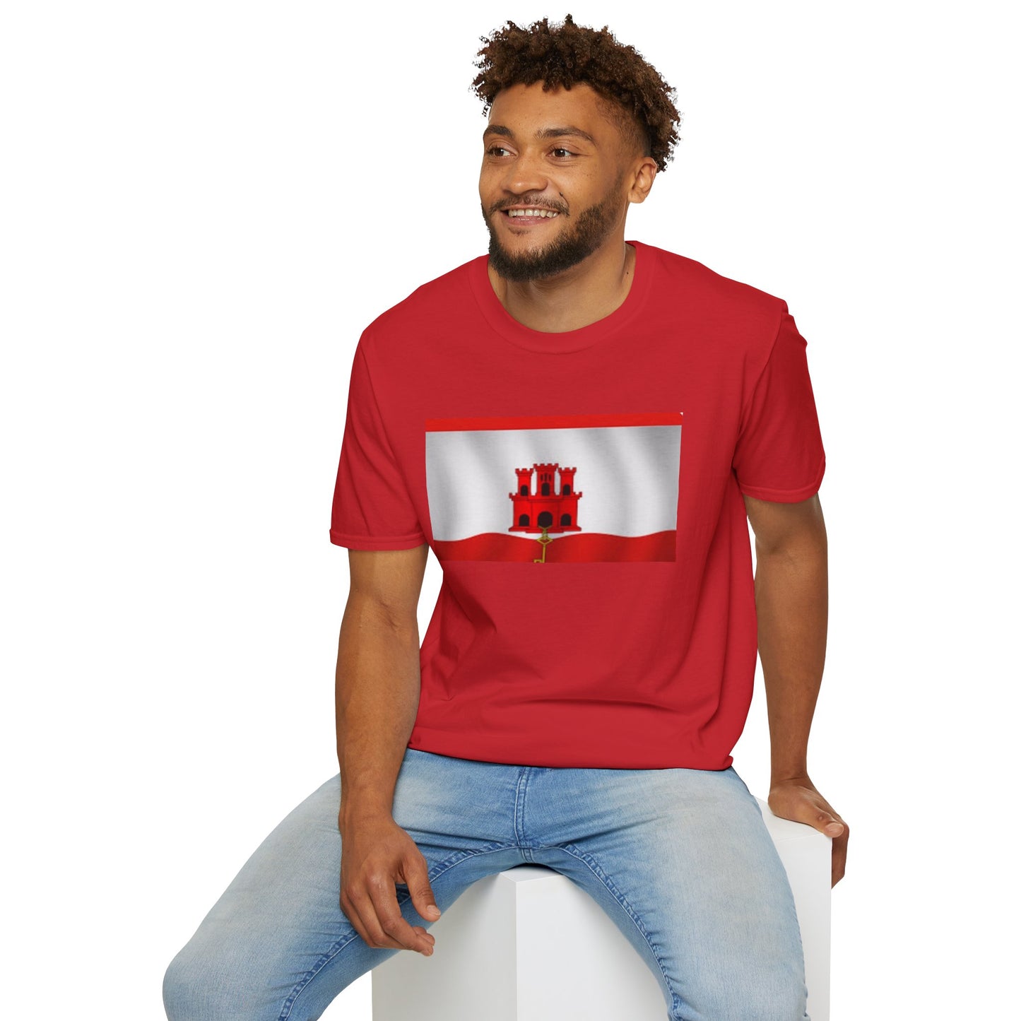 Unisex Softstyle T-Shirt -- Gibraltar