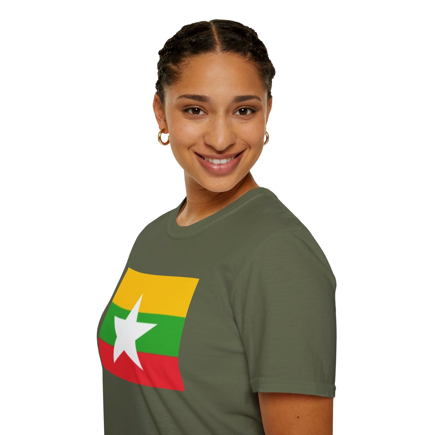 Unisex Softstyle T-Shirt -- Myanmar