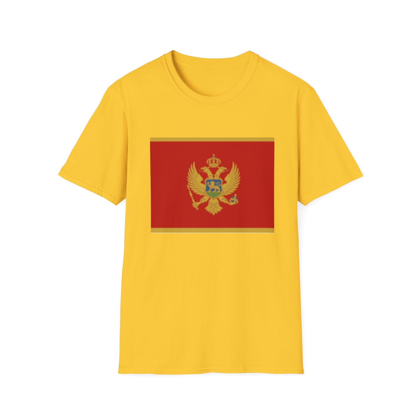 Unisex Softstyle T-Shirt -- Montenegro
