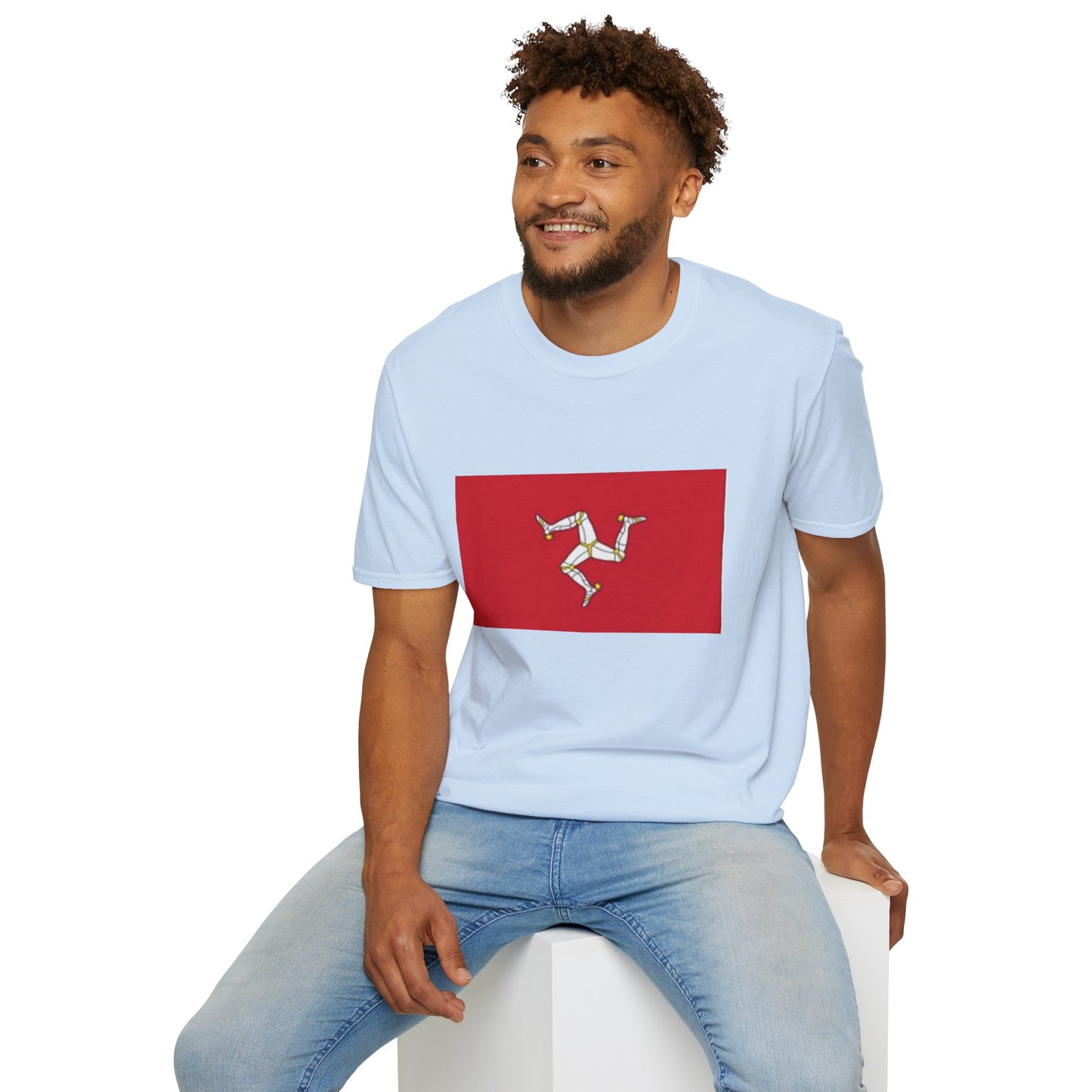 Unisex Softstyle T-Shirt -- Isle of Man