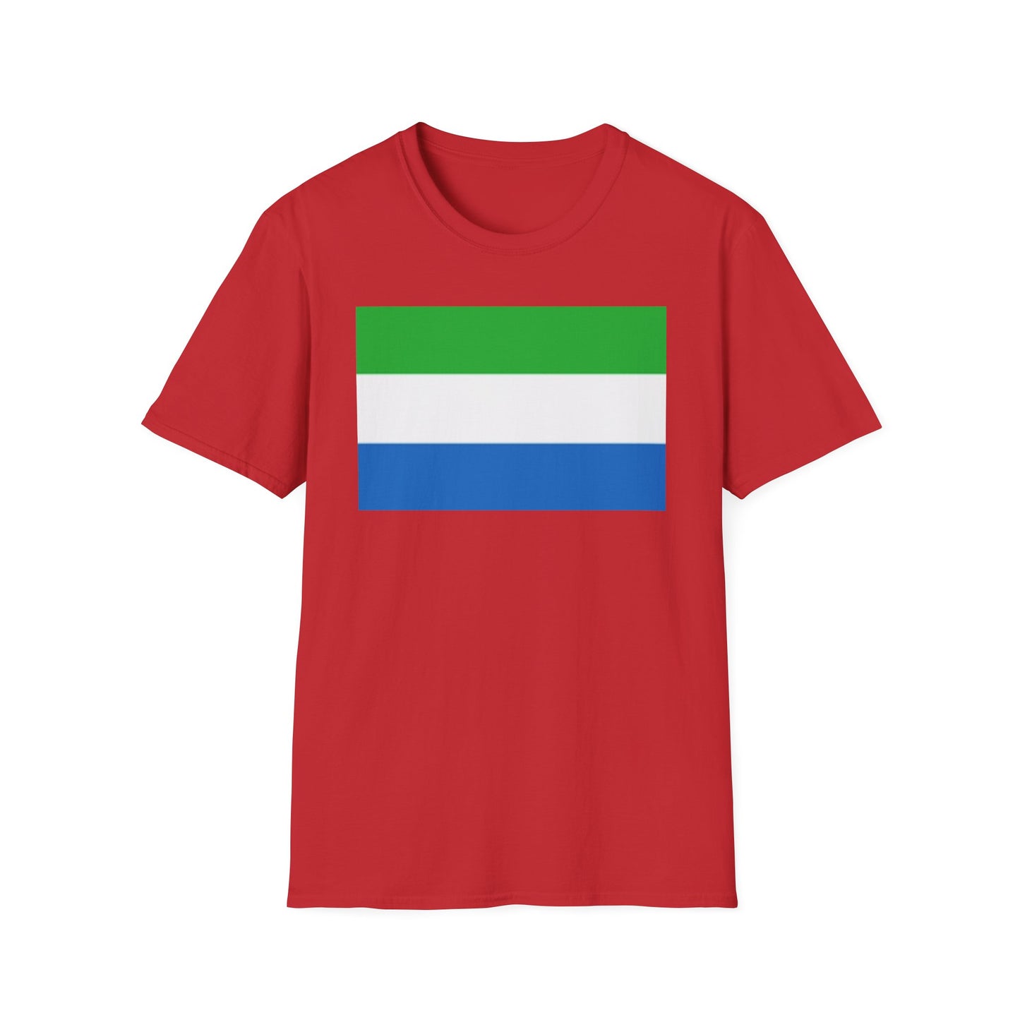 Unisex Softstyle T-Shirt -- Sierra Leone