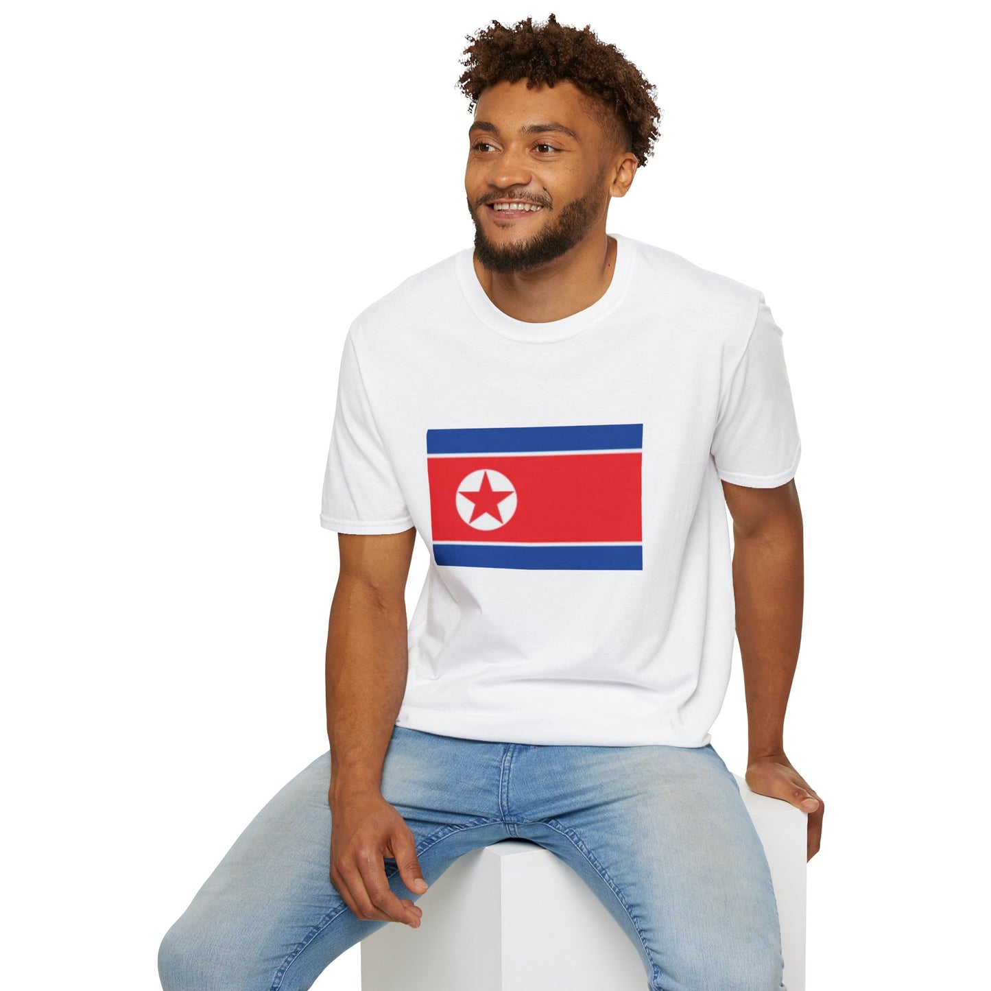 Unisex Softstyle T-Shirt -- North Korea