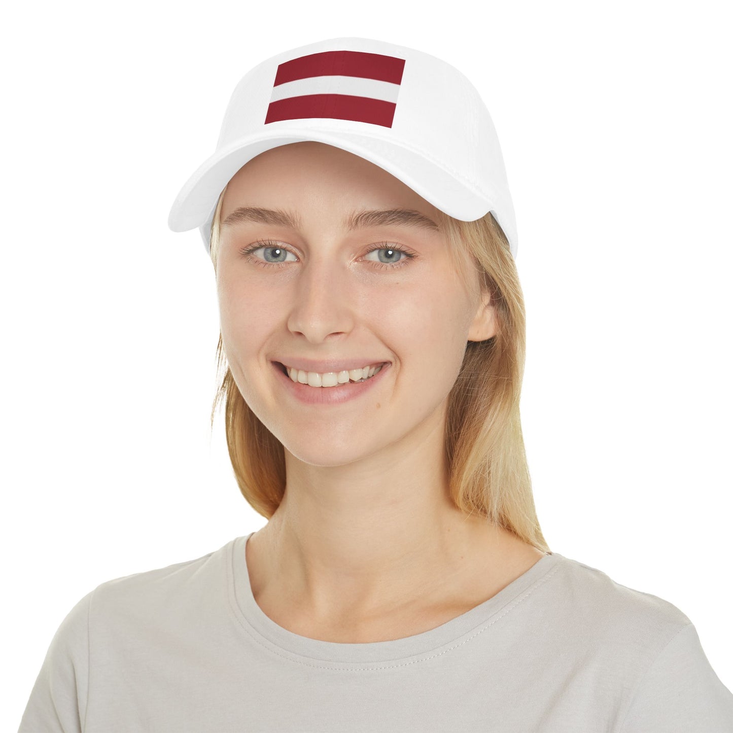 Low Profile Baseball Cap -- Latvia