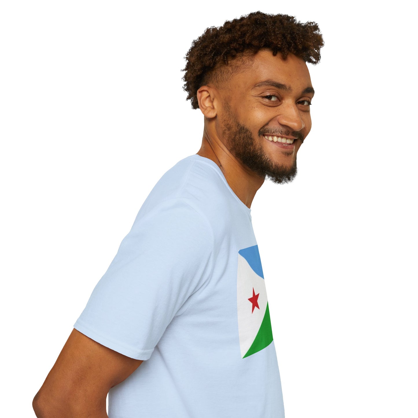 Unisex Softstyle T-Shirt -- Djibouti