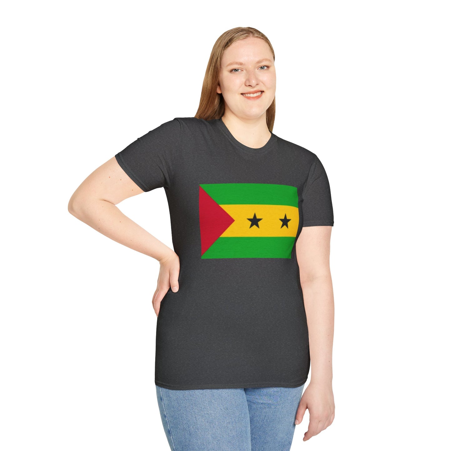 Unisex Softstyle T-Shirt -- Sao Tome and Principe