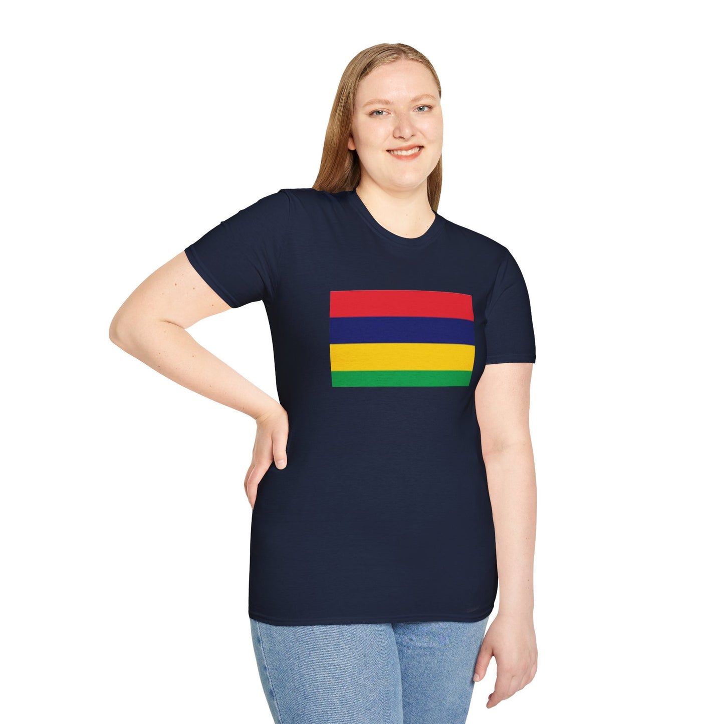 Unisex Softstyle T-Shirt -- Mauritius