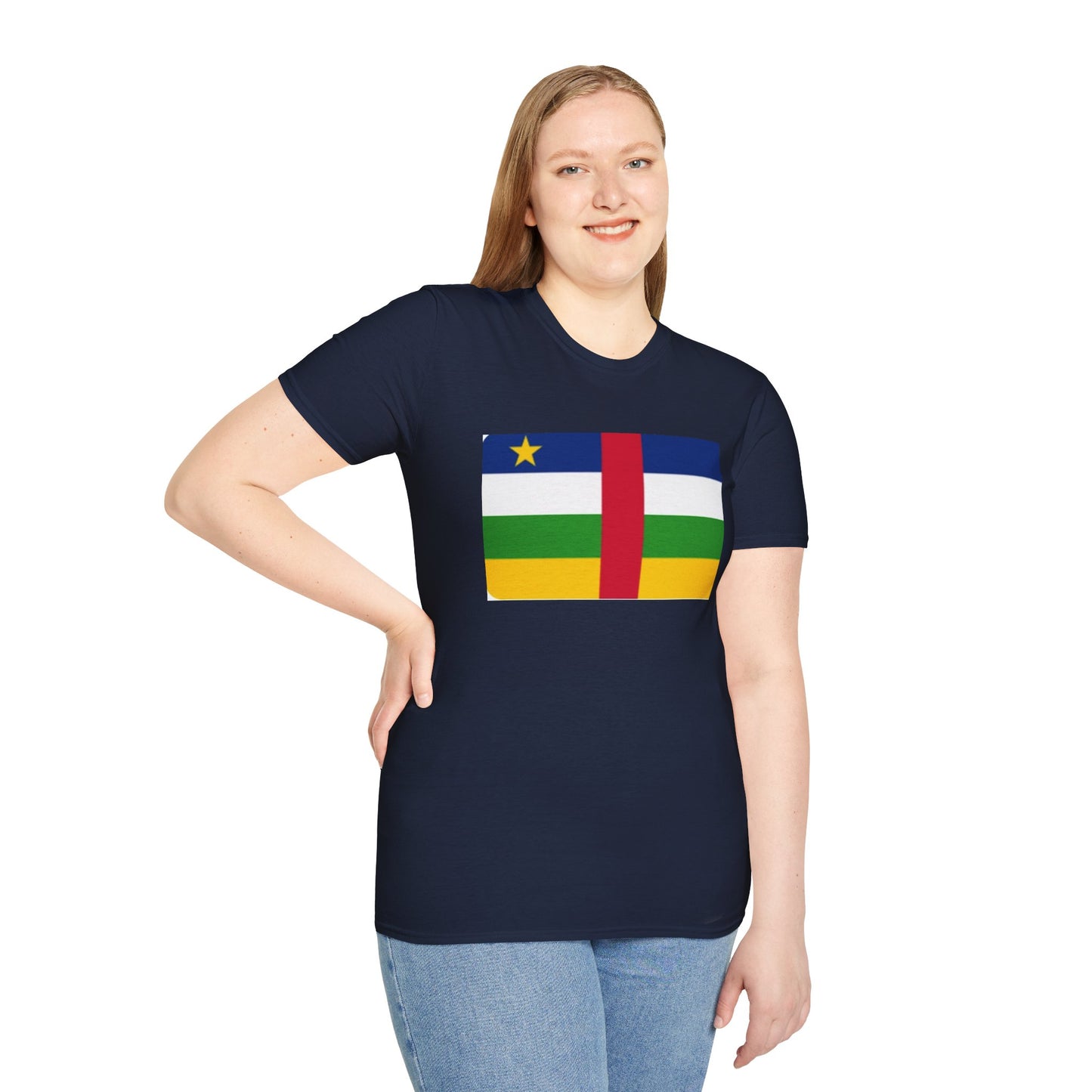 Unisex Softstyle T-Shirt - Central African Republic