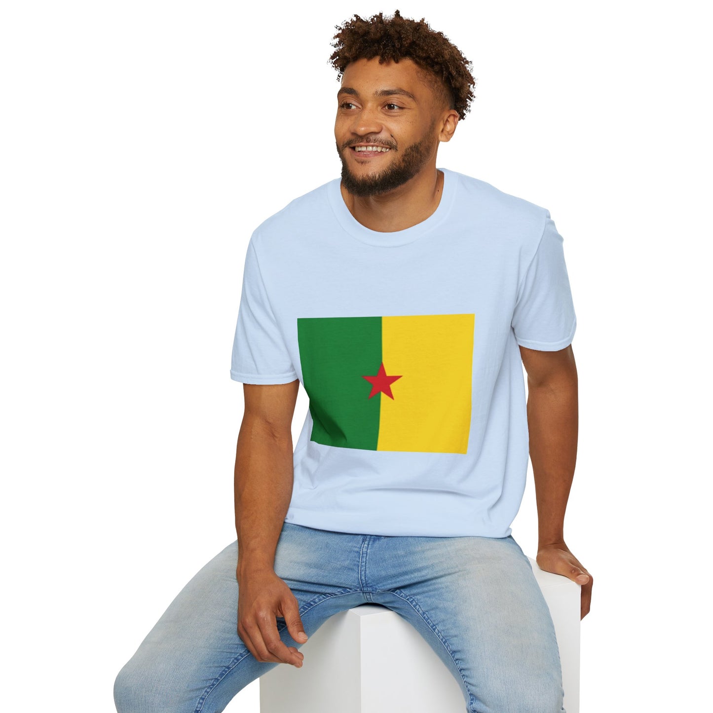 Unisex Softstyle T-Shirt -- French Guiana