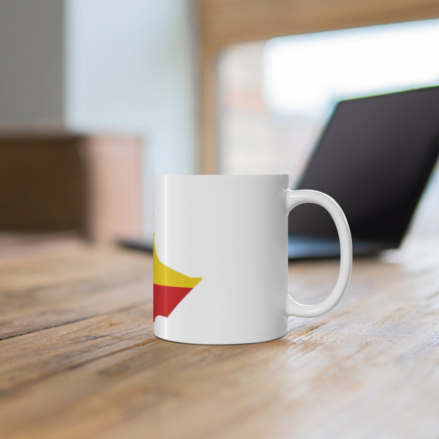 Mug 11oz -- Ethiopan federal Flag and map
