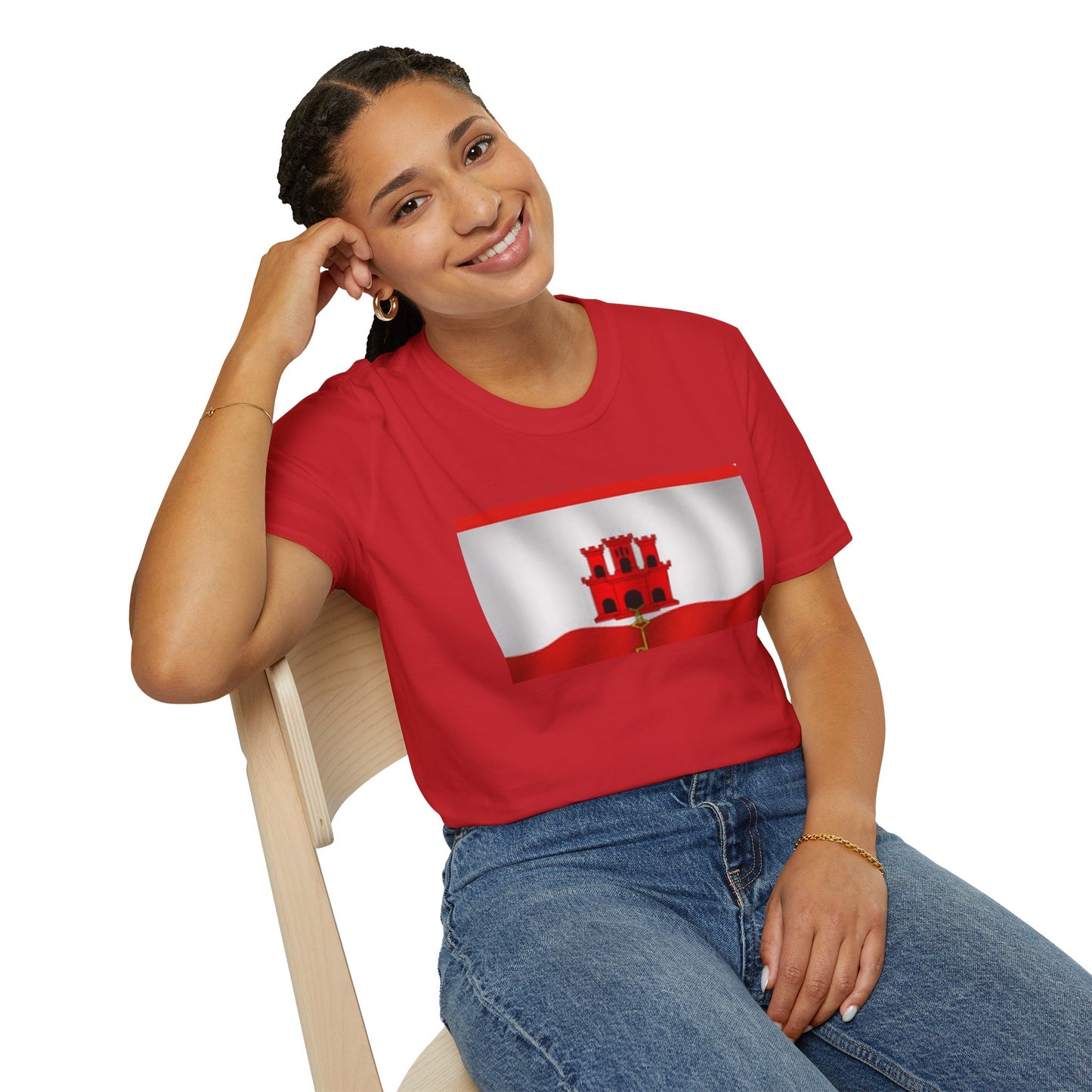 Unisex Softstyle T-Shirt -- Gibraltar