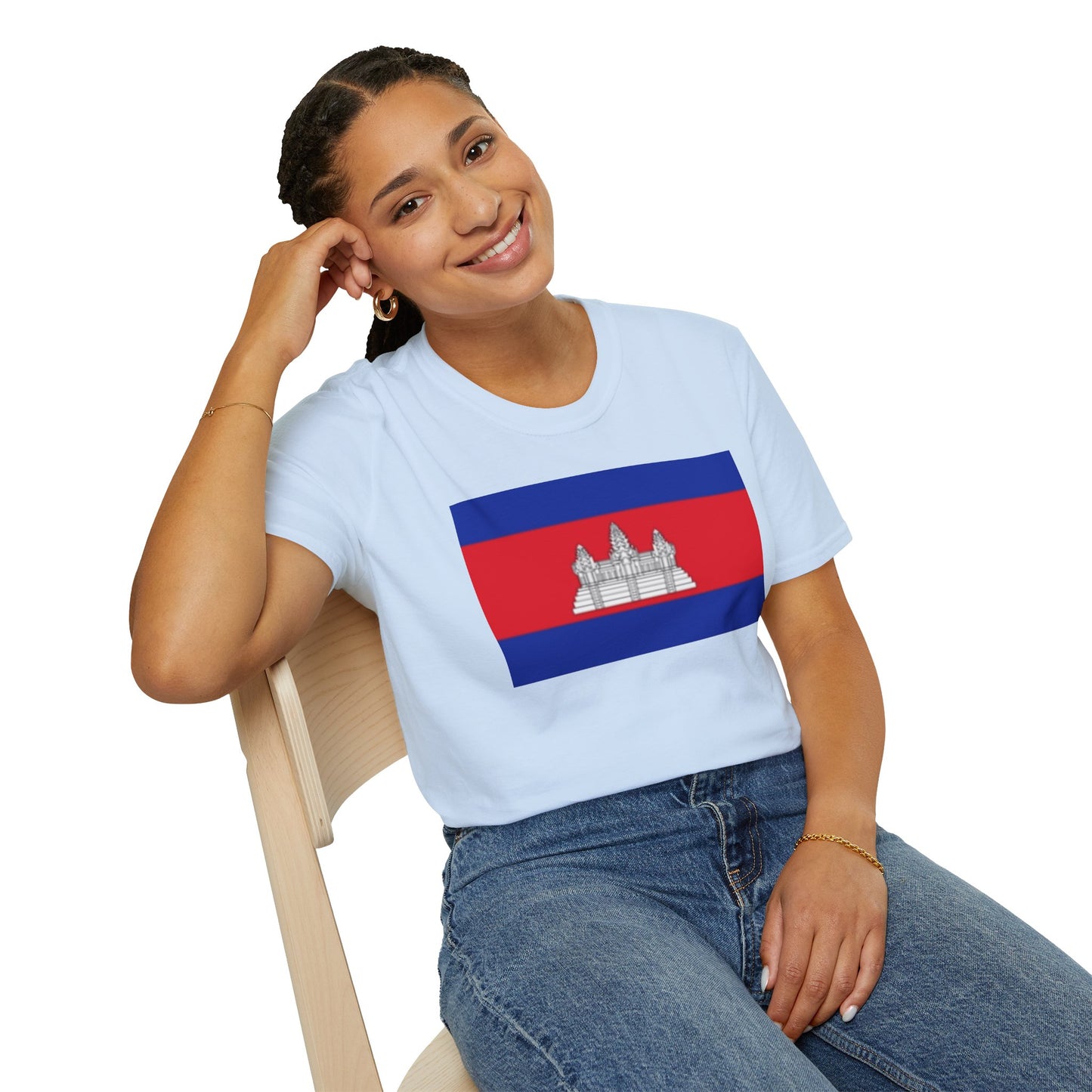 Unisex Softstyle T-Shirt -- Cambodia