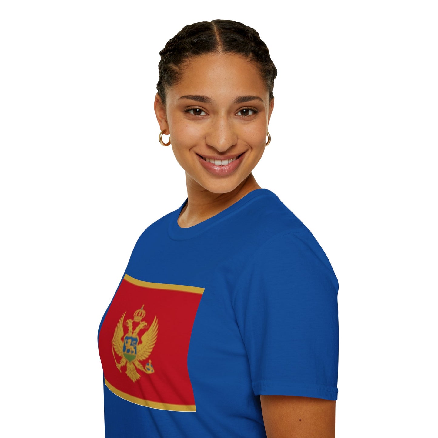Unisex Softstyle T-Shirt -- Montenegro