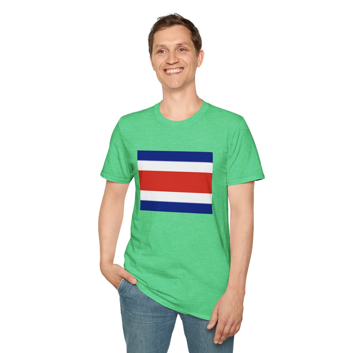 Unisex Softstyle T-Shirt -- Costa Rica