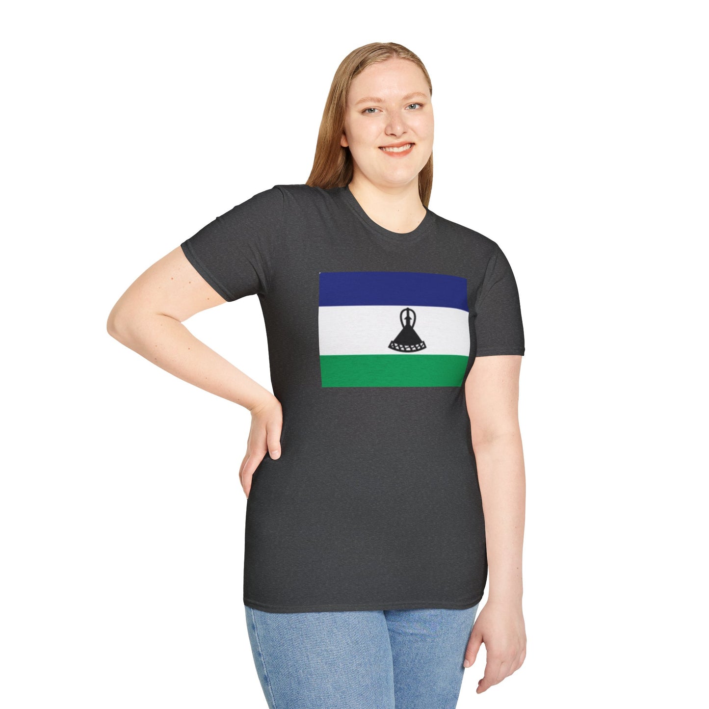 Unisex Softstyle T-Shirt -- Lesotho