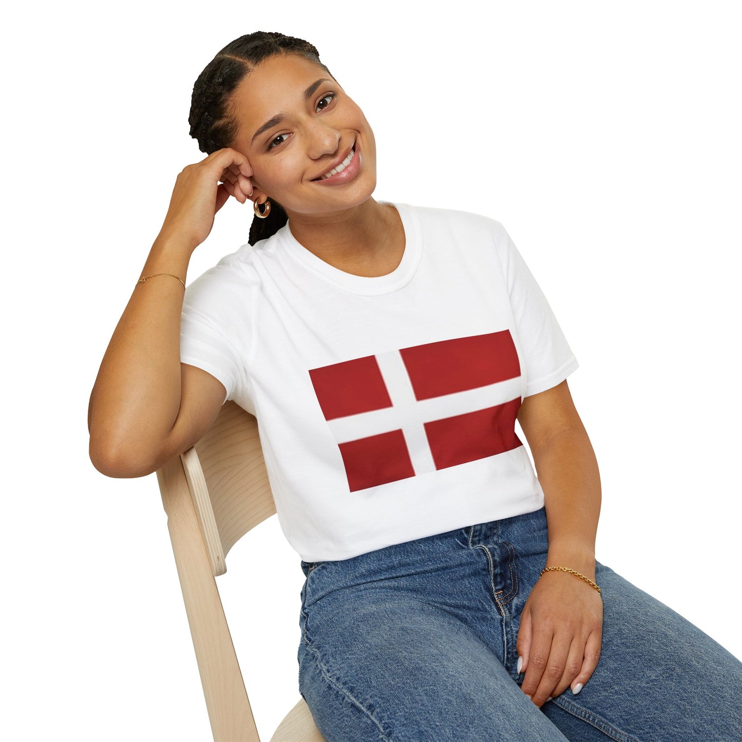 Unisex Softstyle T-Shirt -- Denmark