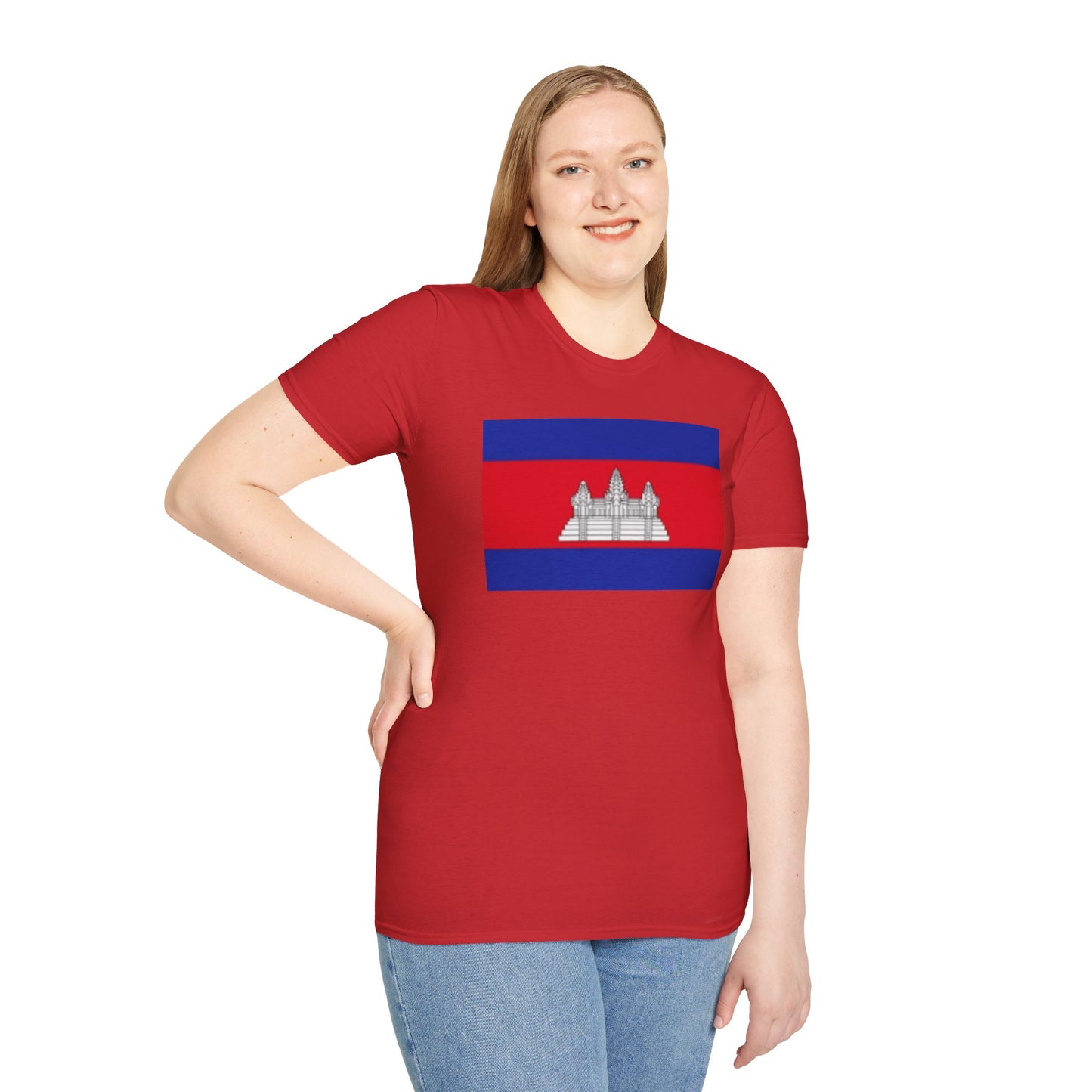 Unisex Softstyle T-Shirt -- Cambodia