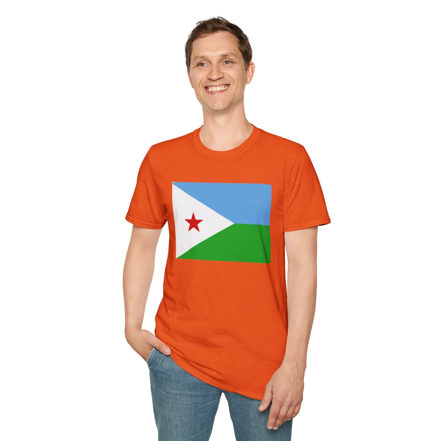 Unisex Softstyle T-Shirt -- Djibouti