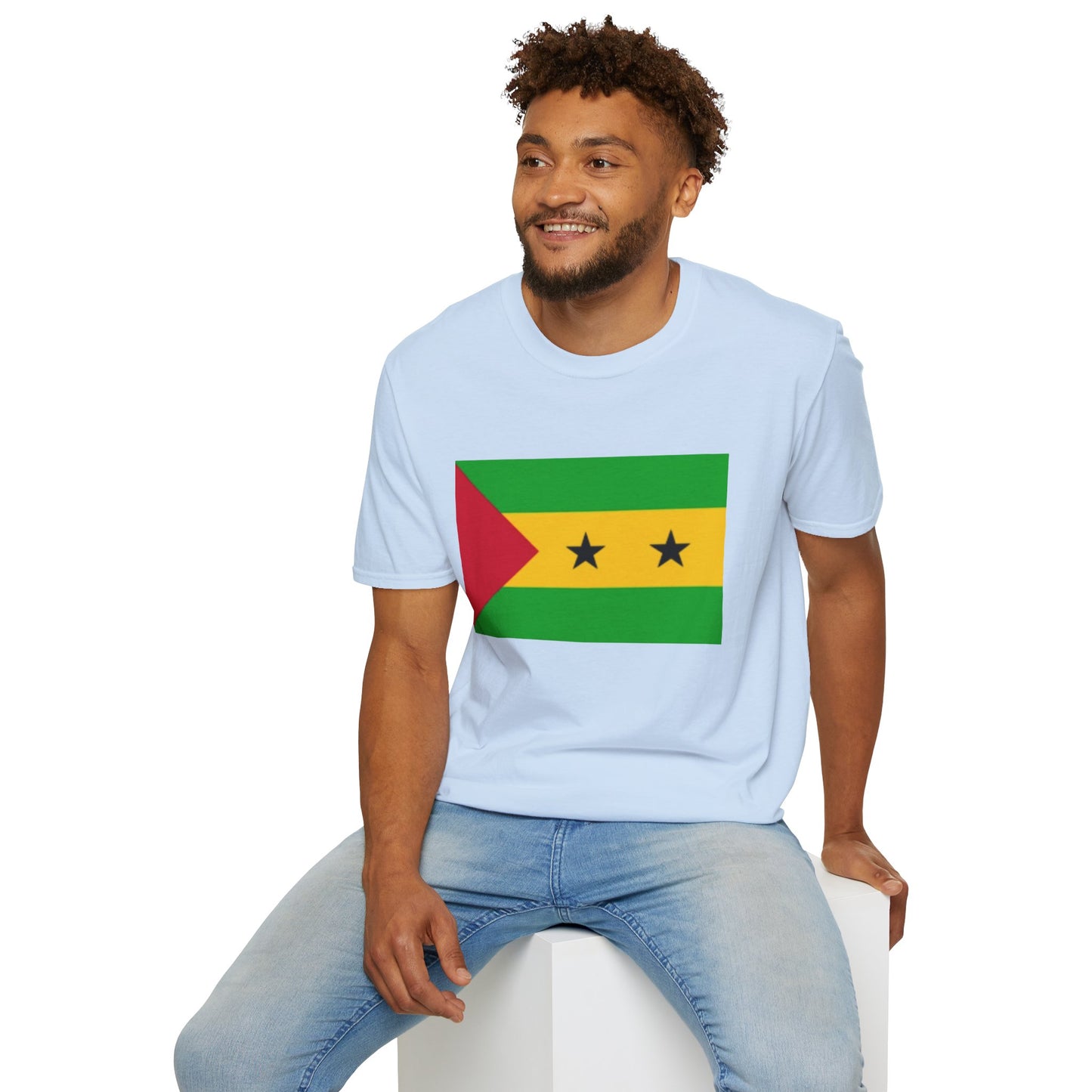 Unisex Softstyle T-Shirt -- Sao Tome and Principe