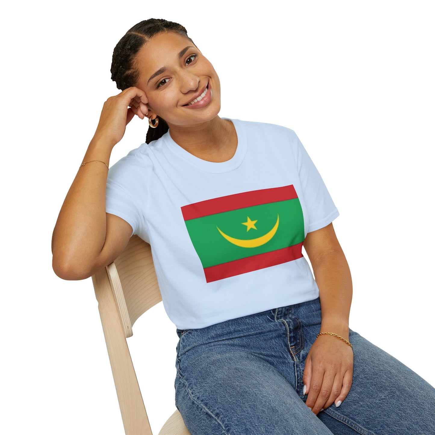 Unisex Softstyle T-Shirt -- Mauritania