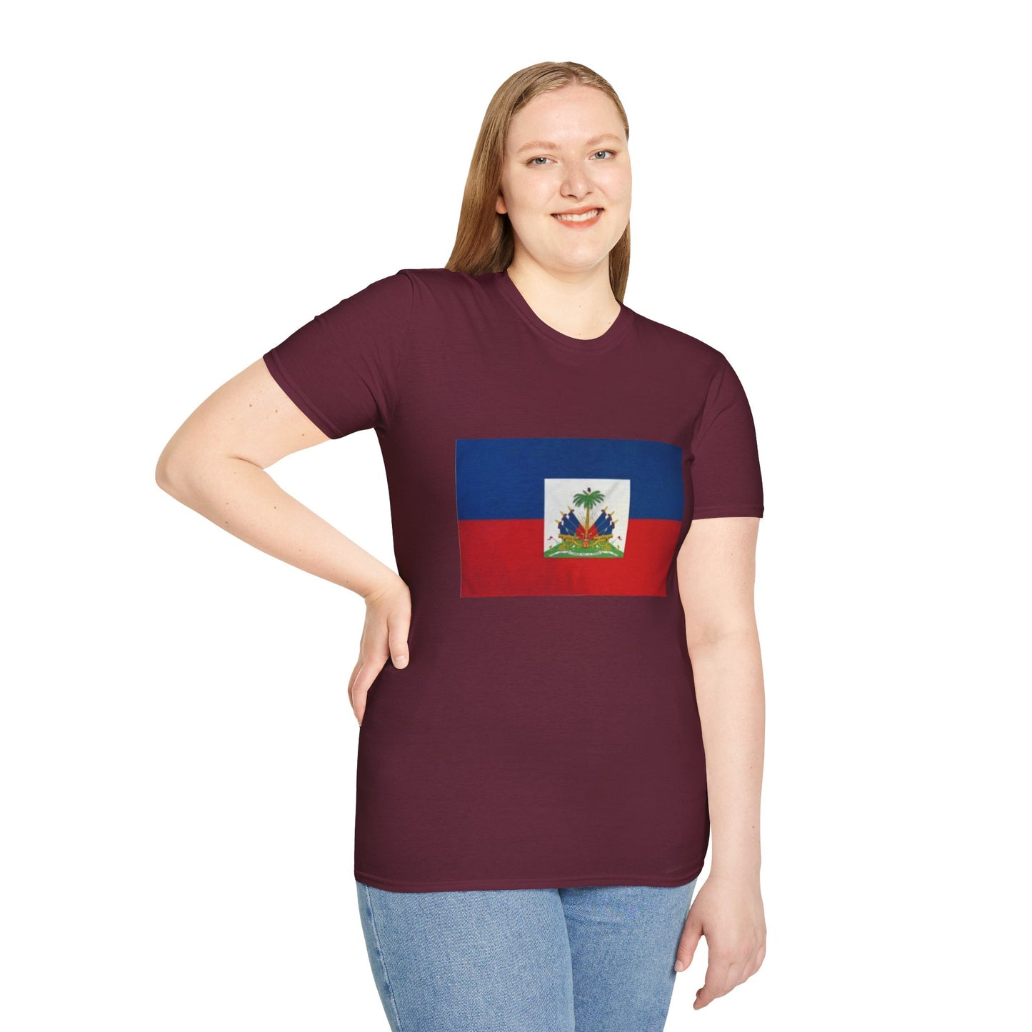 Unisex Softstyle T-Shirt -- Haiti