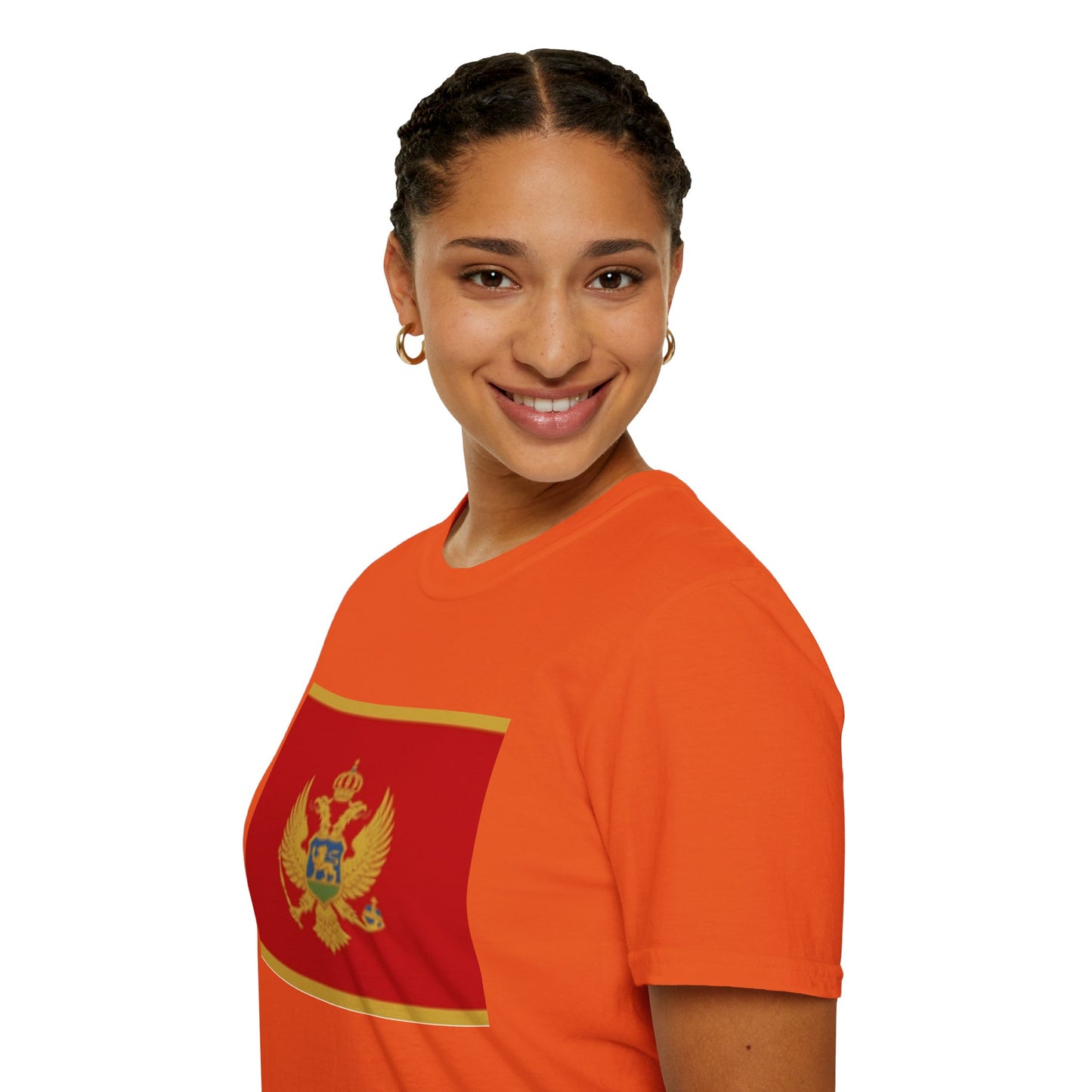 Unisex Softstyle T-Shirt -- Montenegro
