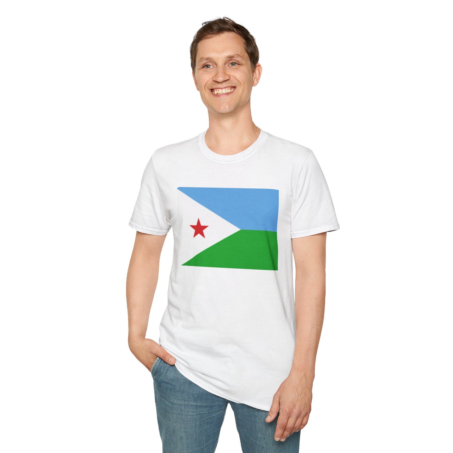 Unisex Softstyle T-Shirt -- Djibouti